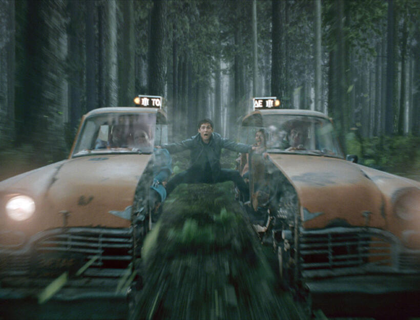 Logan Lerman as Percy Jackson in "Percy Jackson: Sea of Monsters."