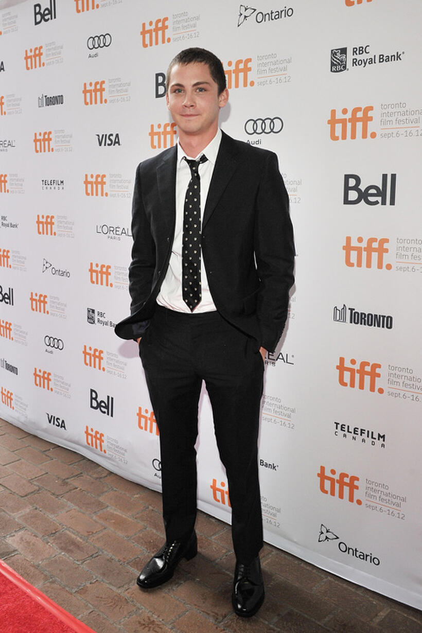 Logan Lerman at the premiere of "The Perks of Being a Wallflower" during the 2012 Toronto International Film Festival in Canada.