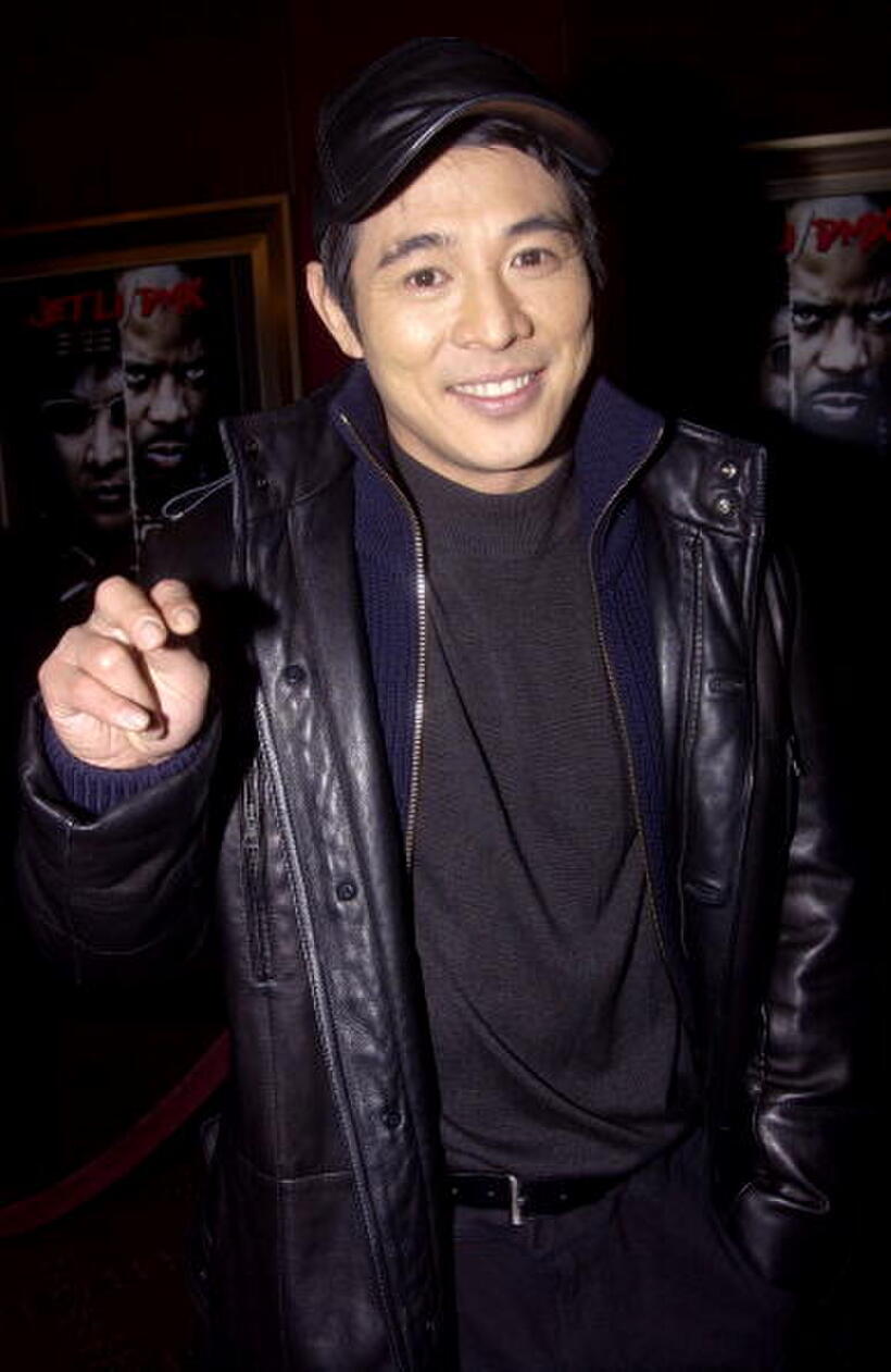 Jet Li at the N.Y. premiere of "Cradle 2 the Grave."