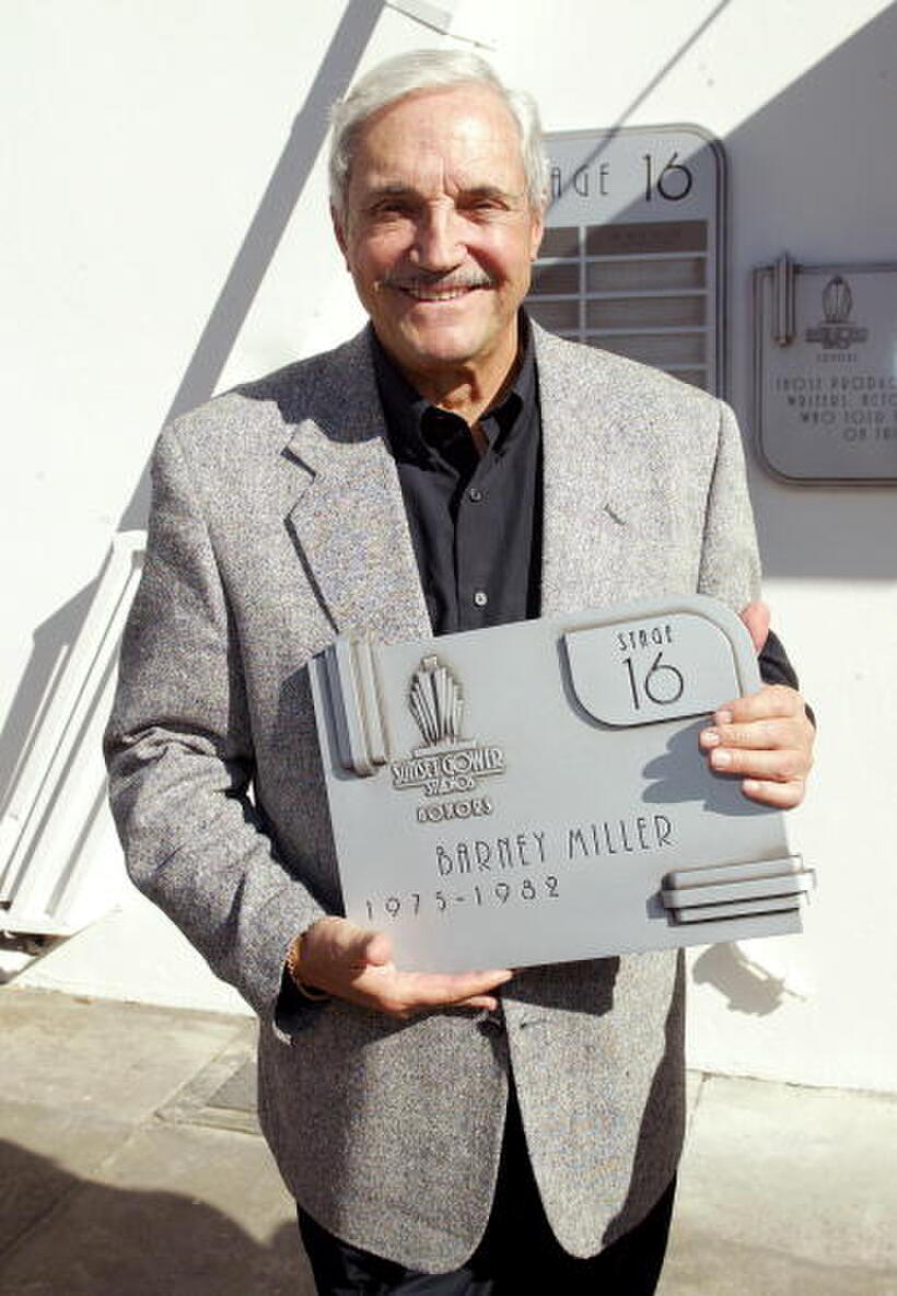 Hal Linden at the "Barney Miller" television show reunion.