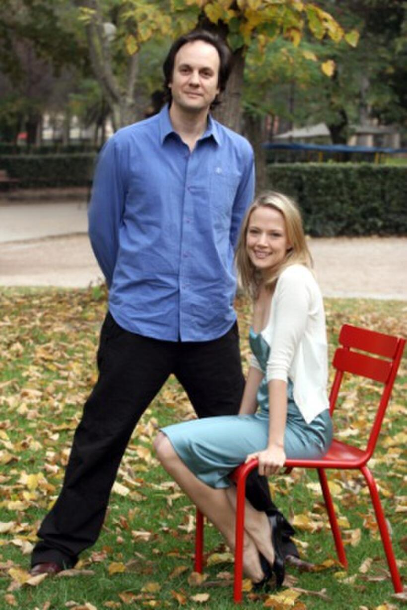 Milo Addica and Pell James at the photocall of "The King."