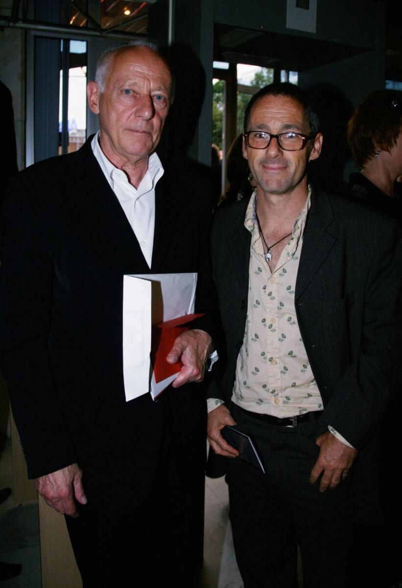Michael Gaissmayer and Director Dani Levy at the Opening ceremony of International Moscow Film Festival.