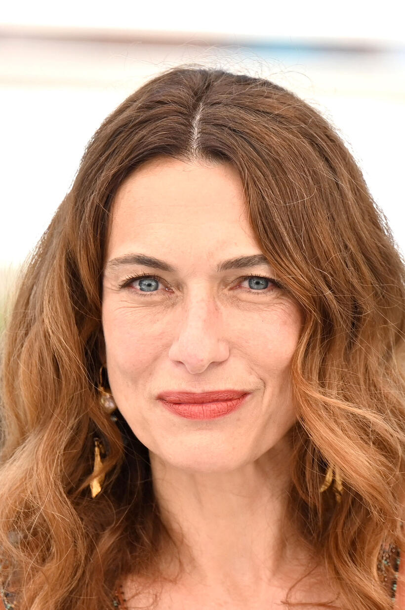 Natacha Lindinger at a photocall for "OSS 117 : Alerte Rouge en Afrique Noire" (OSS 117 : From Africa With Love) during the 74th annual Cannes Film Festival. 