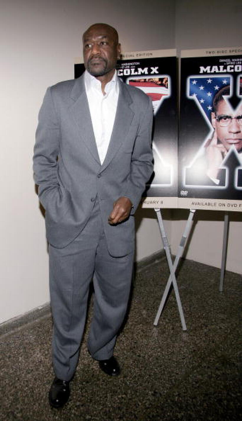 Delroy Lindo at the 40th Anniversary of the Death of Malcolm X.