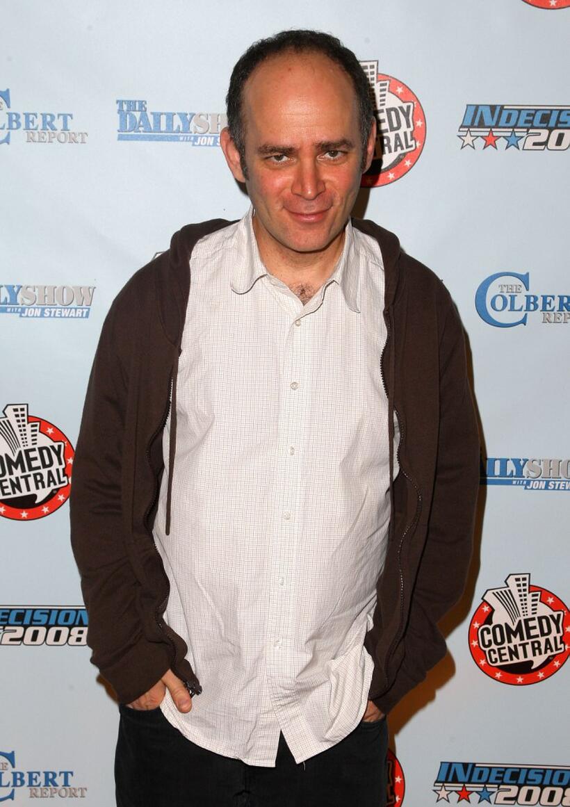 Todd Barry at the Comedy Central's Indecision 2008 Election Night viewing party.