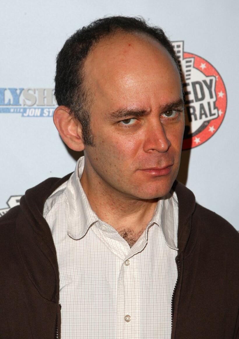 Todd Barry at the Comedy Central's Indecision 2008 Election Night viewing party.