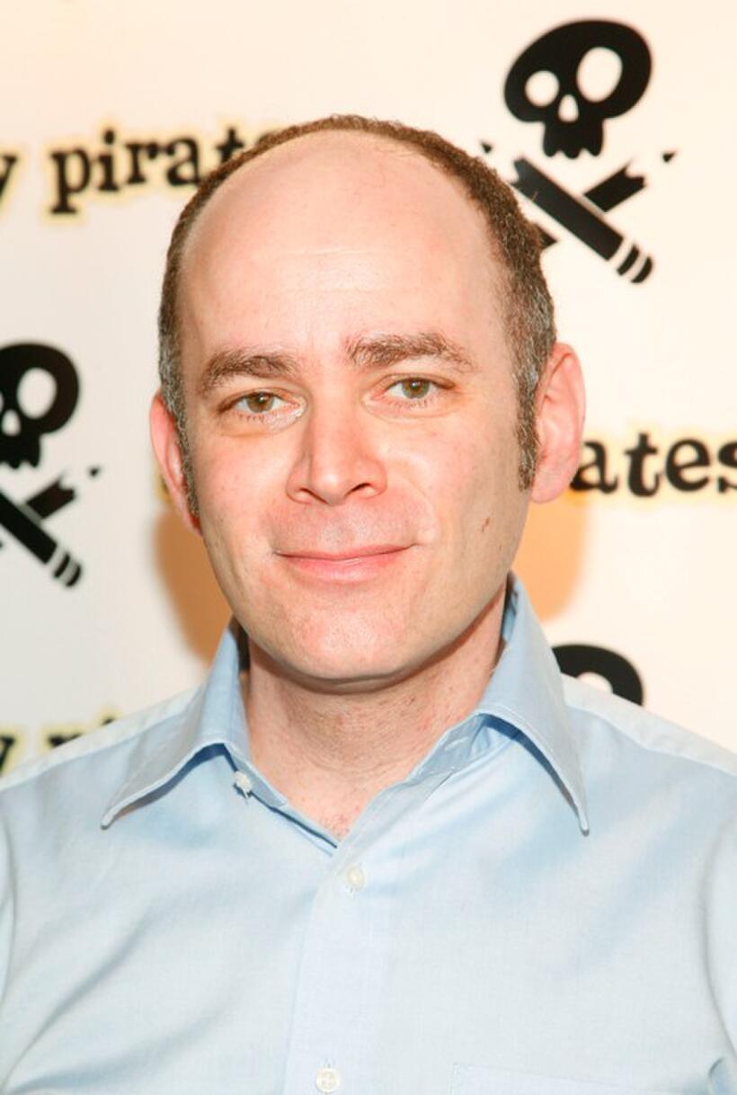 Todd Barry at the Story Pirates "After School Special" fundraiser.
