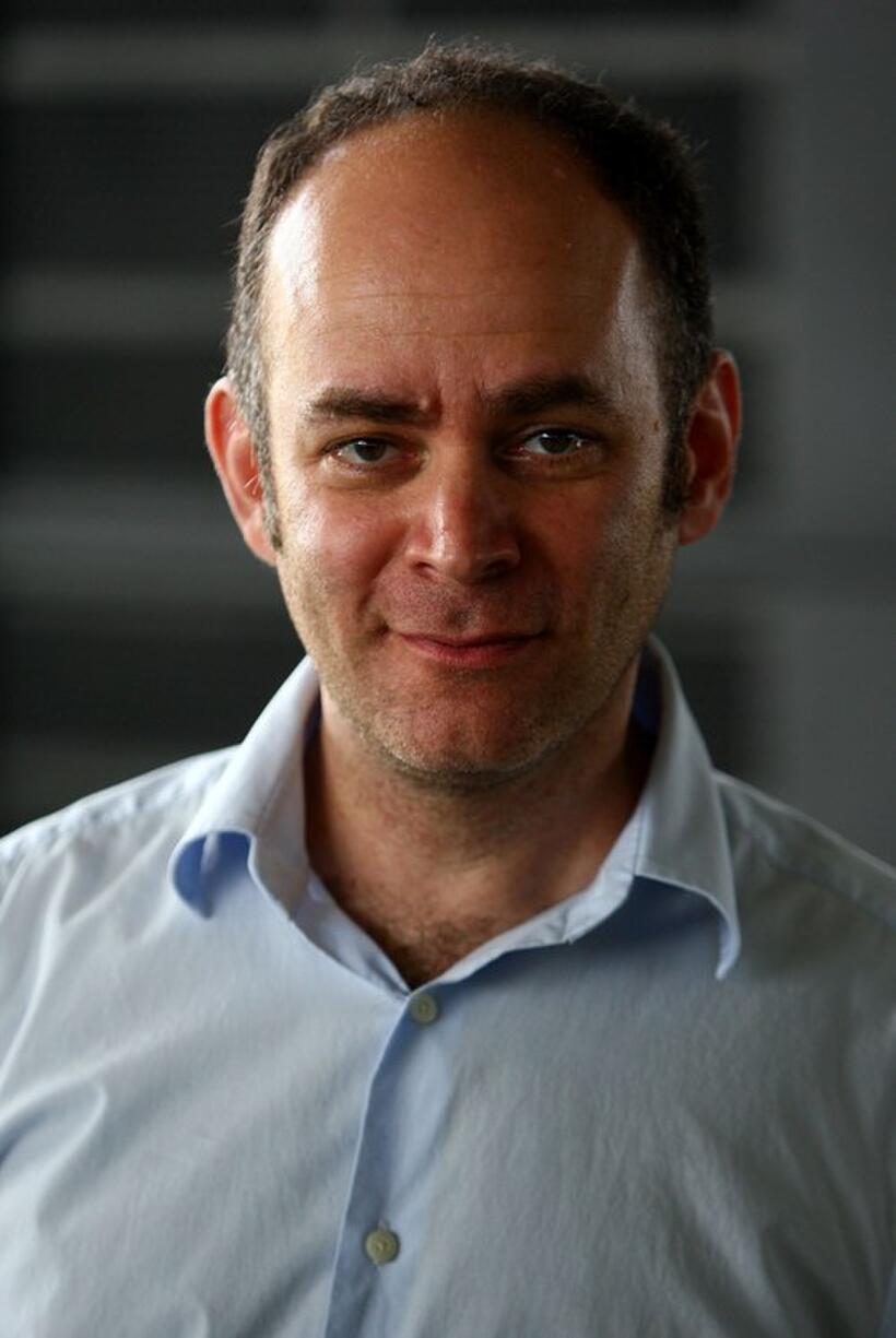 Todd Barry at the 2009 All Points West Music and Arts Festival.