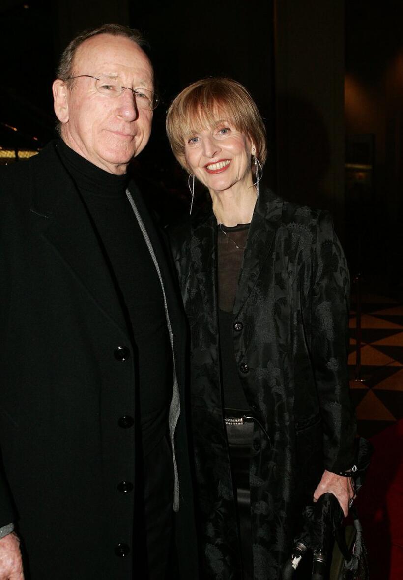 Tony Barry and his wife Caroline Jones at the Opening Night world premiere of "Solo."