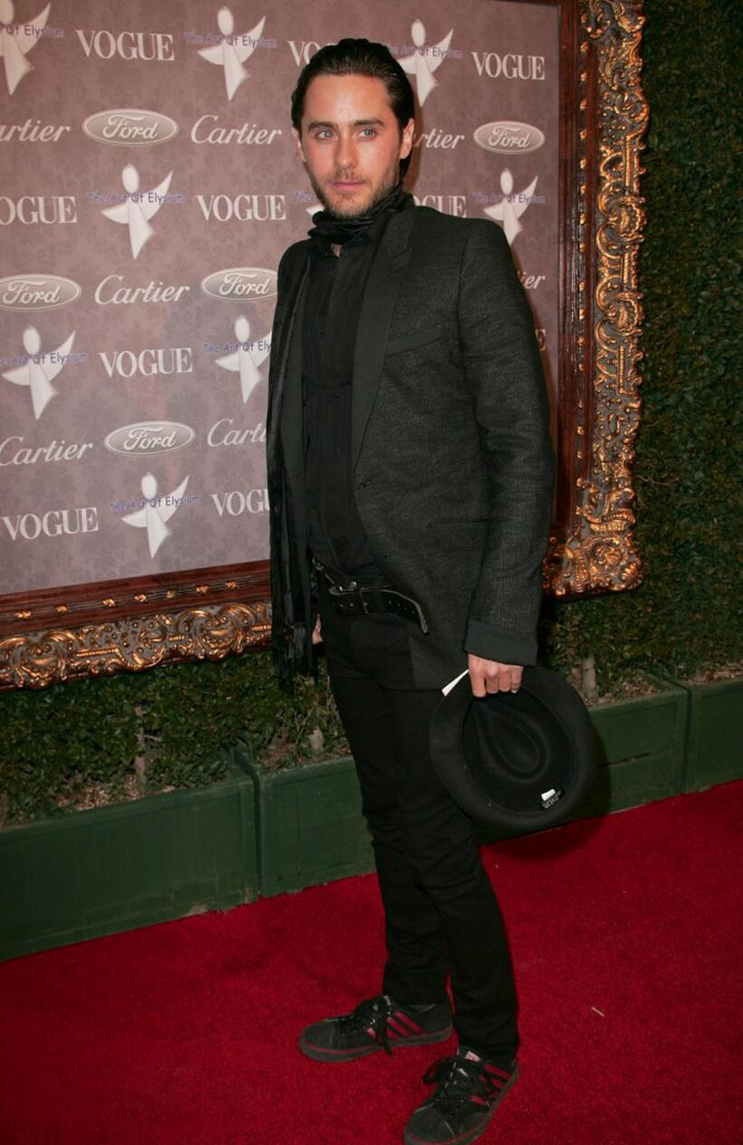Jared Leto at the "Heaven: Celebrating 10 Years" event benefiting the Art Elysium.