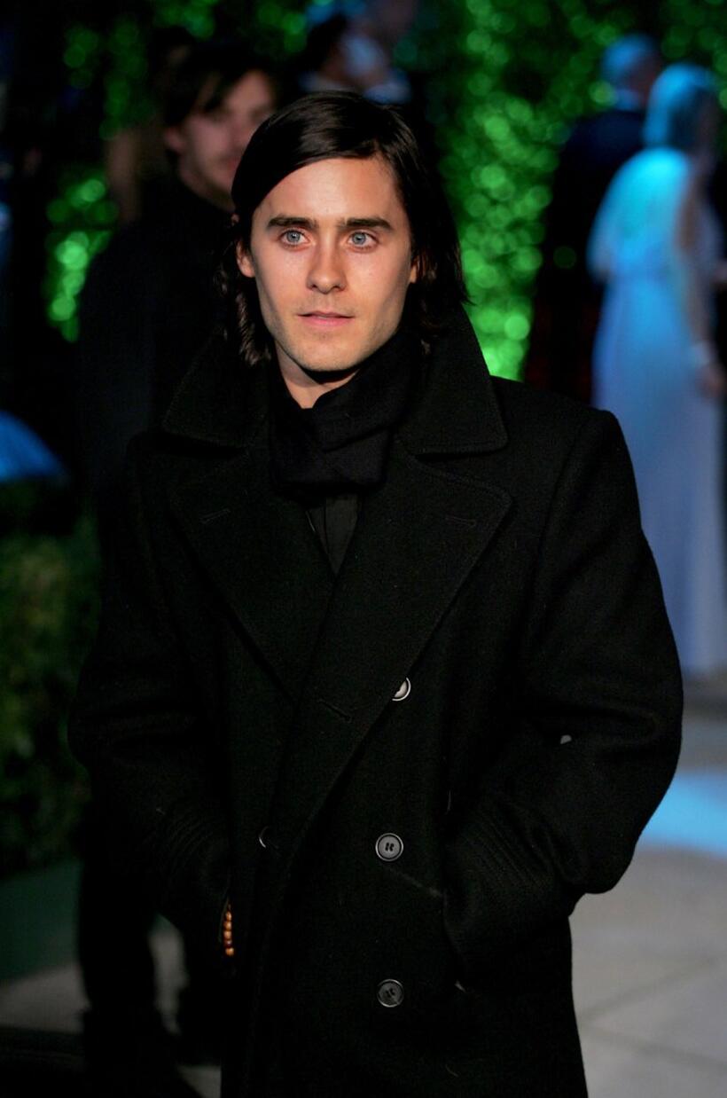 Jared Leto at the Vanity Fair Oscar Party.