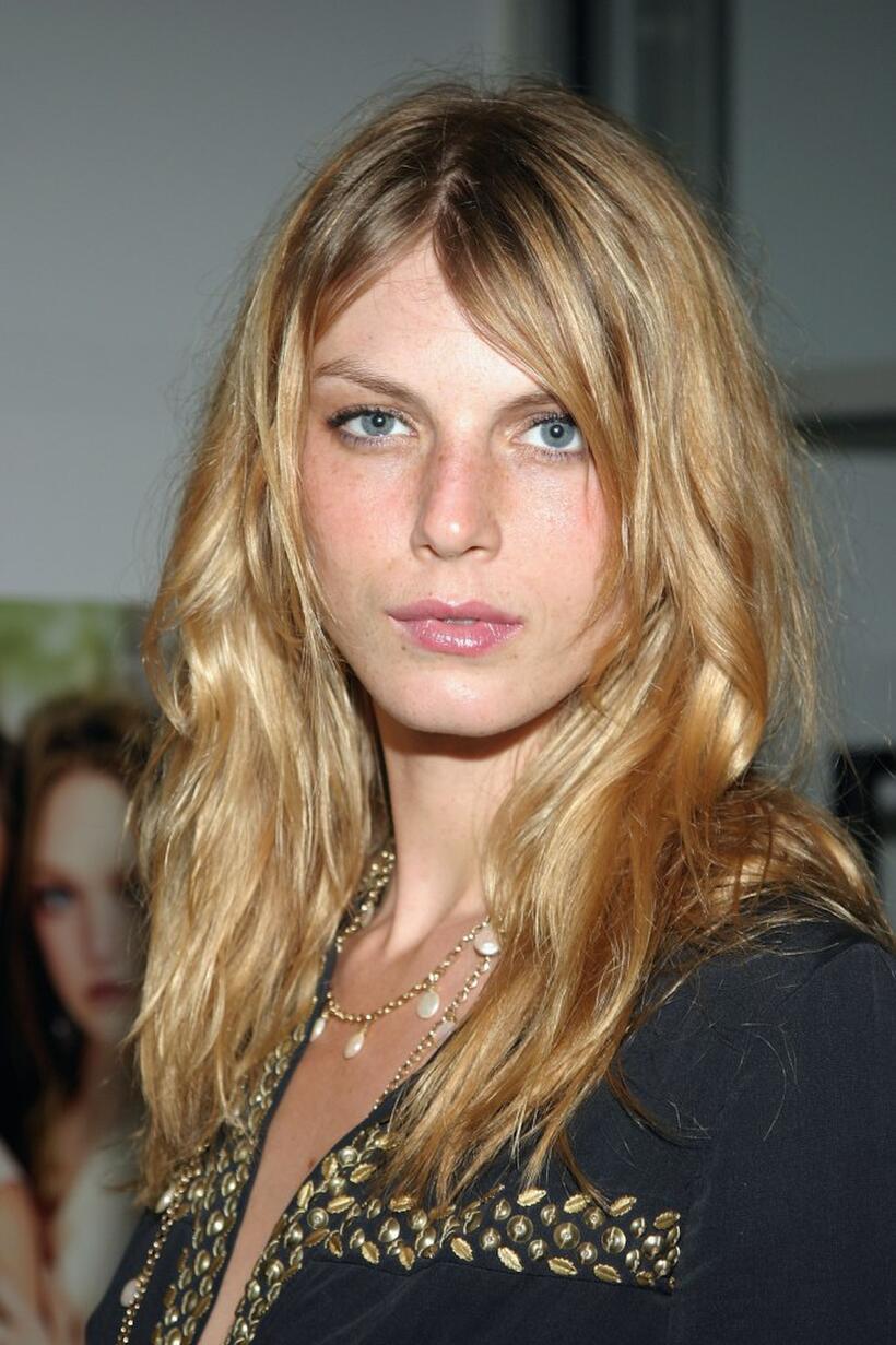 Angela Lindvall at the Ann Taylor 50th Anniversary Celebration With Vogue during the Olympus Fashion Week Spring 2005.