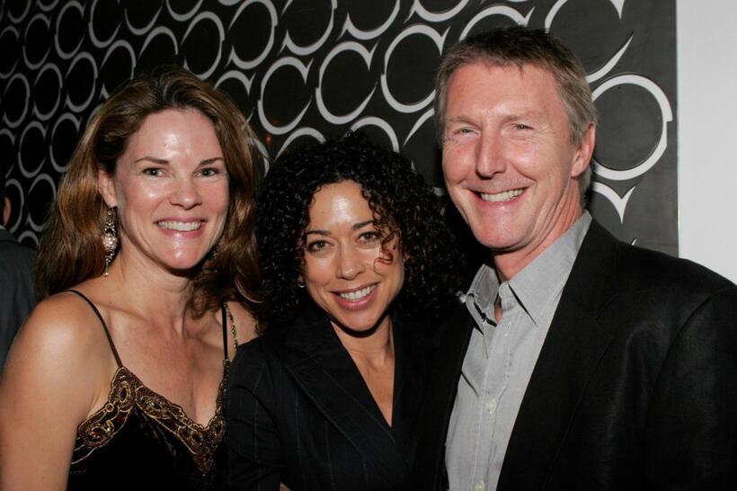 Carolyn McCormack, Mimi Lieber and Byron Jennings at the after party of the opening night of "Cycling Past The Matterhorn."