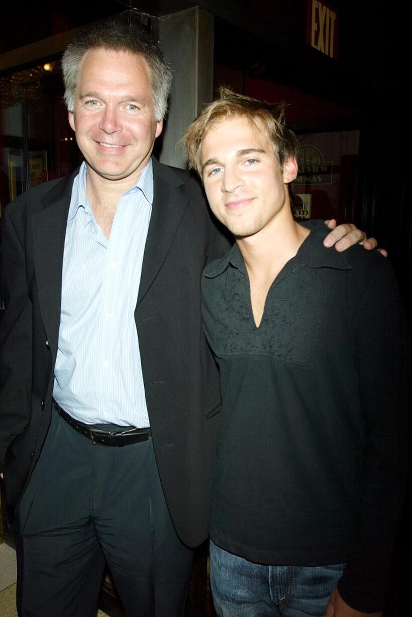 Jonathan Sehring and Daniel Letterle at the New York premiere of "Camp."