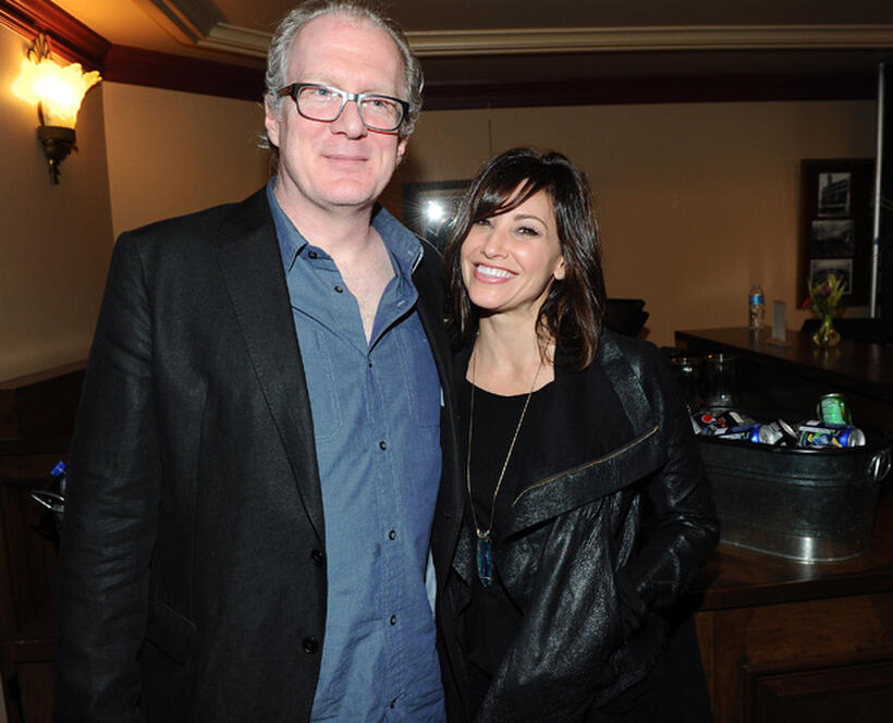 Tracy Letts and Gina Gershon at the U.S. premiere of "Killer Joe" during the 2012 SXSW Music, Film and Interactive Festival.