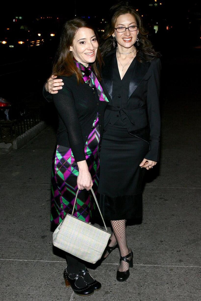 Clea Lewis and Director Annabelle Gurwitch at the premiere party of "Fired."