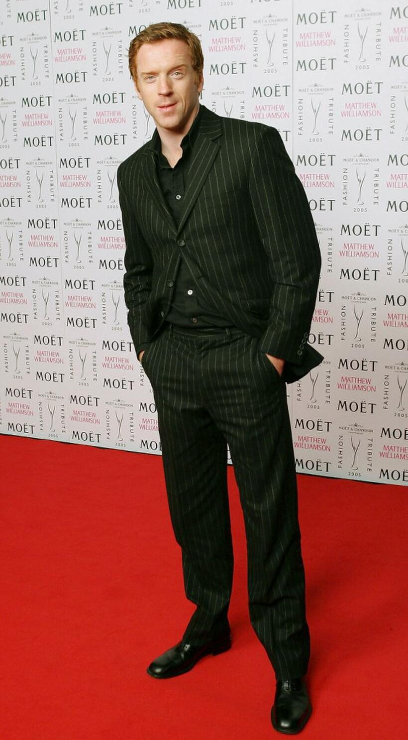 Damian Lewis at the Moet & Chandon Fashion Tribute award at biennial awards ceremony during the London Fashion Week Autumn/Winter 2005/6.