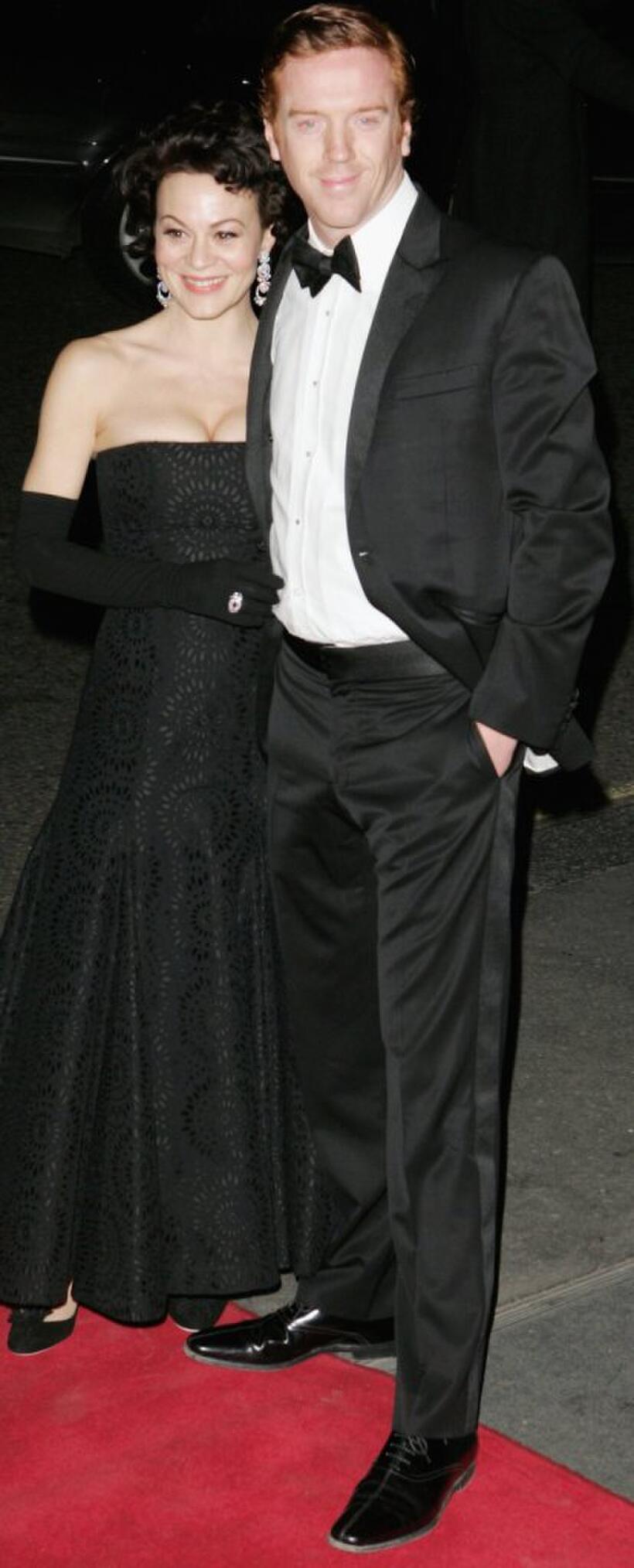 Helen McCrory and Damian Lewis at the Laurence Olivier Awards.