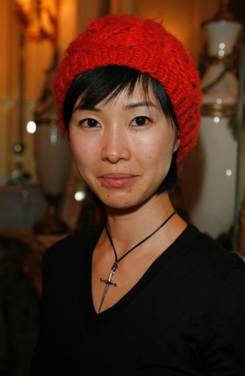 Linh-Dan Pham at the Espace Glamour Chic gift lounge.