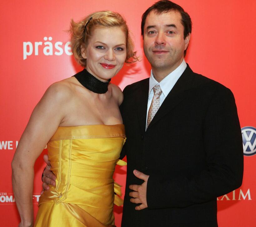 Anna Loos Liefers and Jan Josef Liefers at the Maxim's Woman of the Year Awards.