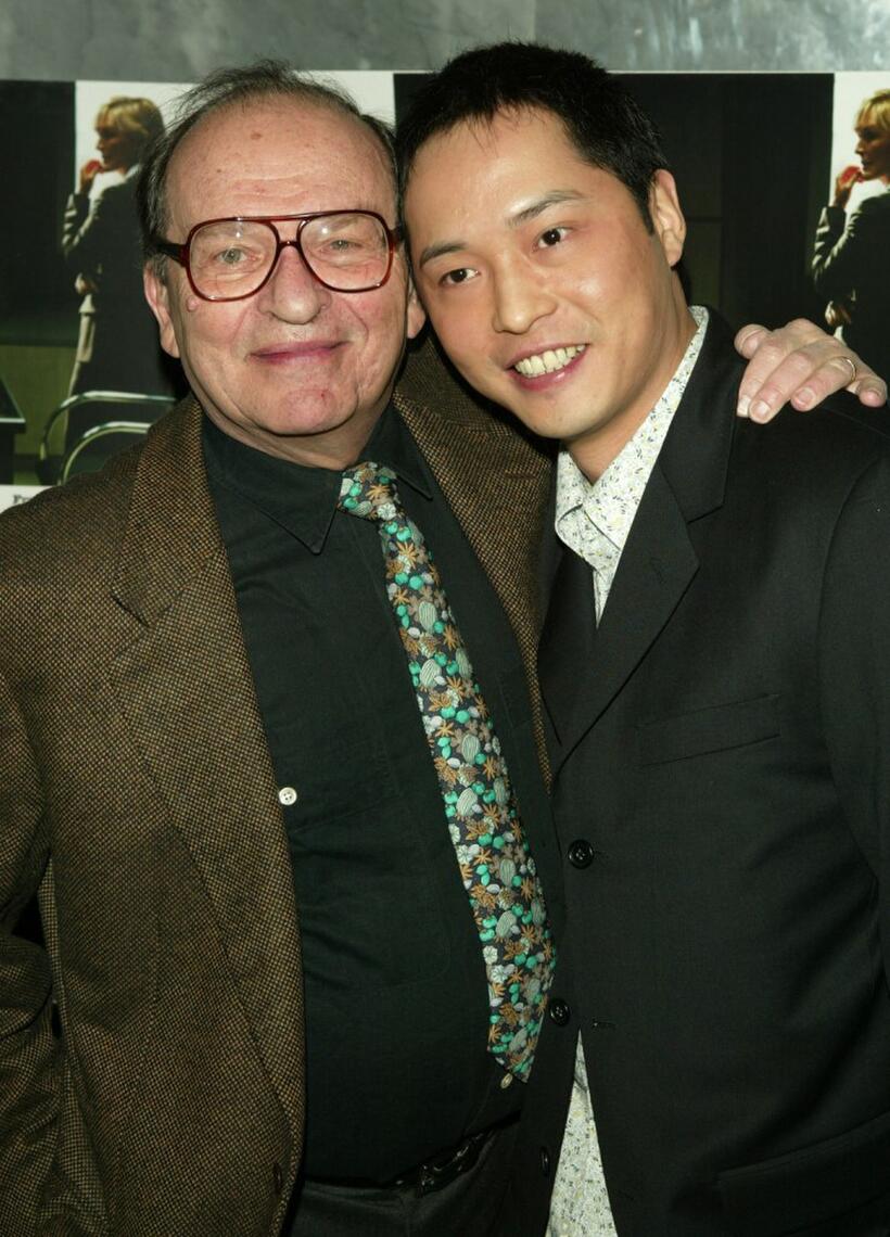 Sidney Lumet and Ken Leung at the premiere of "Strip Search."