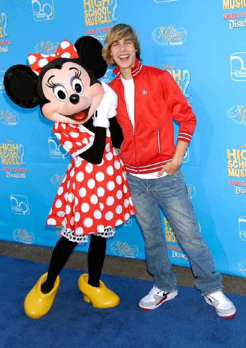 Cody Linley at the premiere of "High School Musical 2."