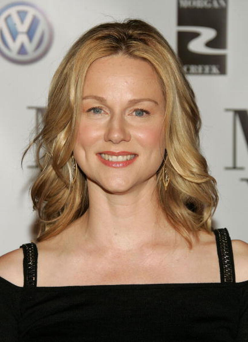 Laura Linney at the Hollywood premiere of "Man of the Year."