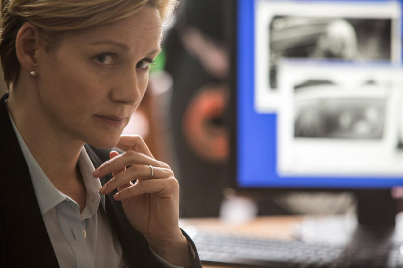 Laura Linney as Sarah Shaw in "The Fifth Estate."