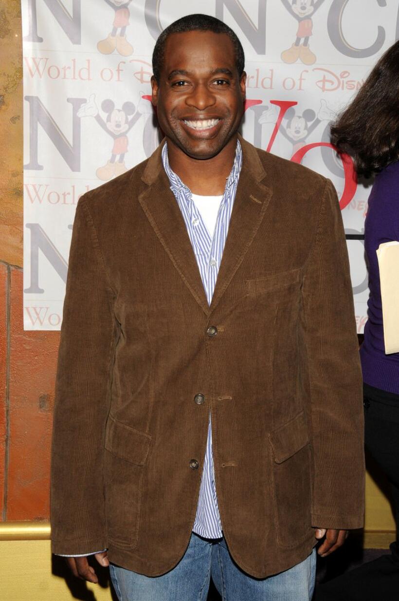 Phill Lewis at the World of Disney store.
