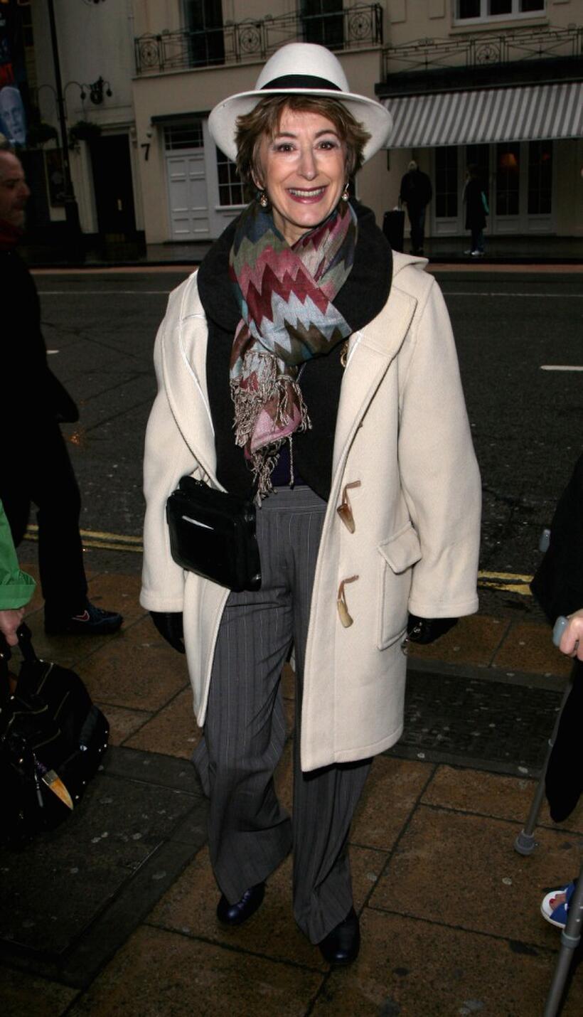 Maureen Lipman at the Memorial Celebration For Geoffrey Perkins.