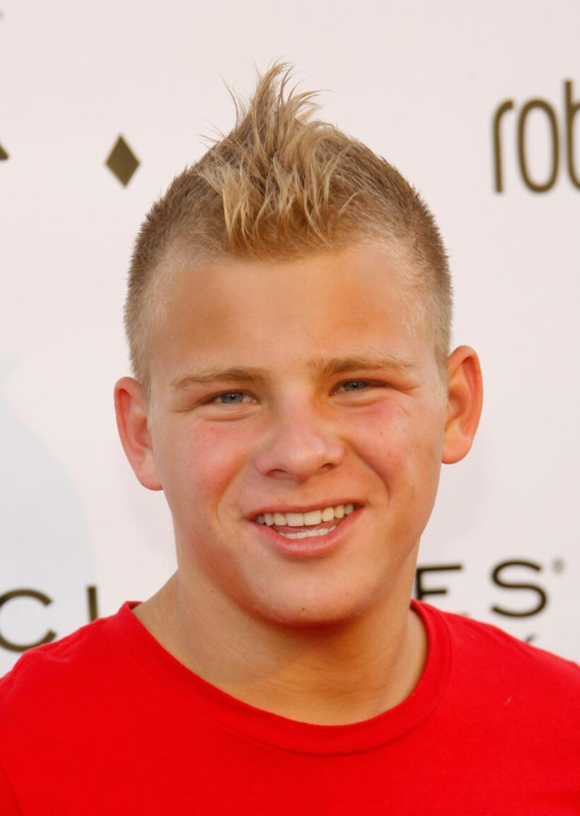 Jonathan Lipnicki at the opening of Davante Rodeo Store.