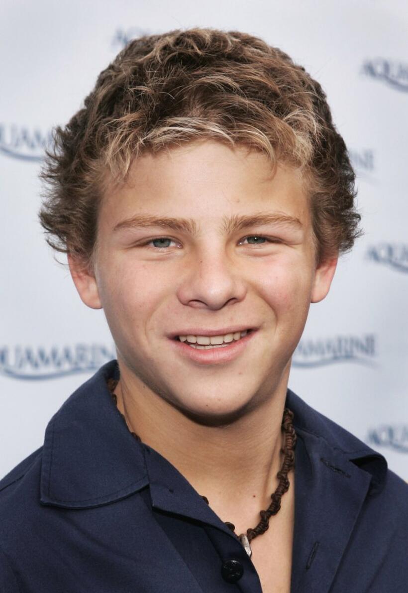 Jonathan Lipnicki at the Los Angeles premiere of "Aquamarine."