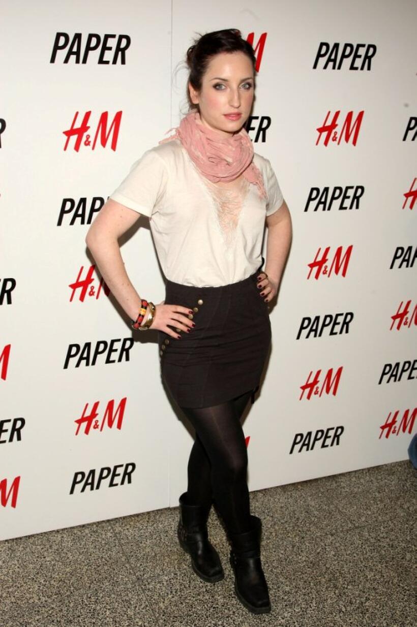 Zoe Lister-Jones at the Paper Magazine's The Beautiful People Party 2009.