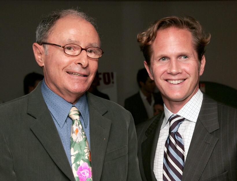 Peter Bart and CEO of Miramax Books Rob Weisbach at the cocktail party hosted by Harvey and Bob Weinstein and Miramax Books to celebrate Peter Bart's new book "BOFFO."