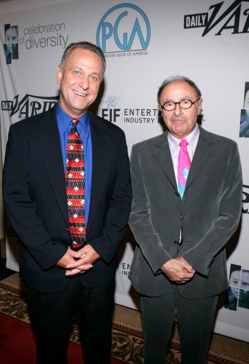 Vance Van Patten and Peter Bart at the Producers Guild of America's 3rd Annual Celebration of Diversity.