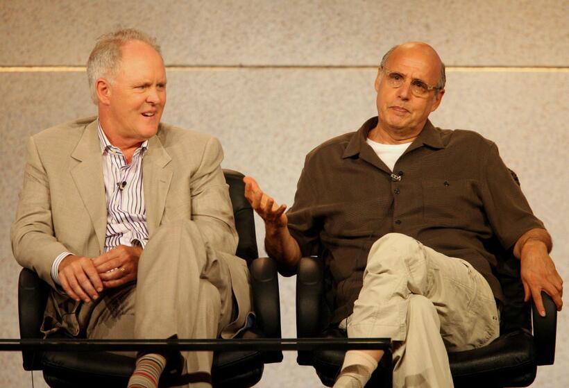 John Lithgow and Jeffrey Tambor at the 58th Annual Primetime Emmy Awards.