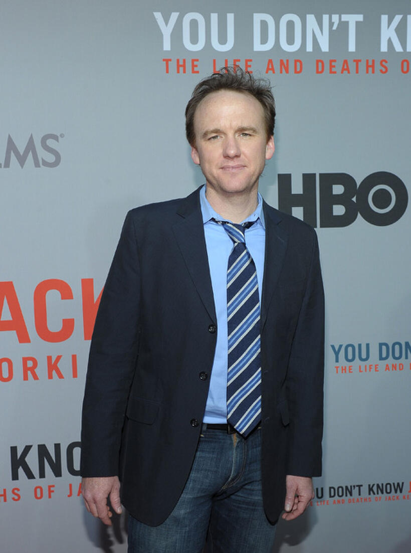 David Wilson Barnes at the New York premiere of "You Don't Know Jack."