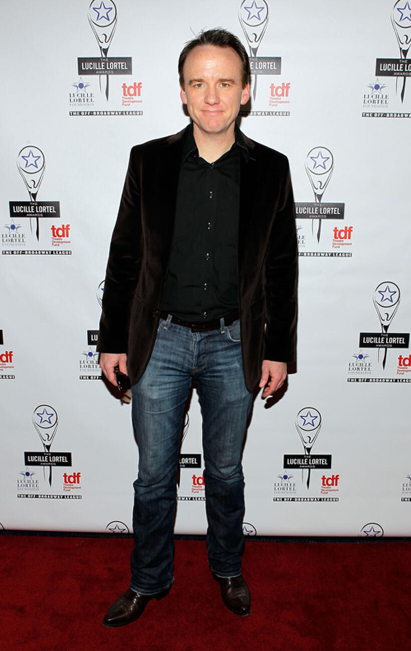 David Wilson Barnes at the 27th Annual Lucille Lortel Awards in New York.