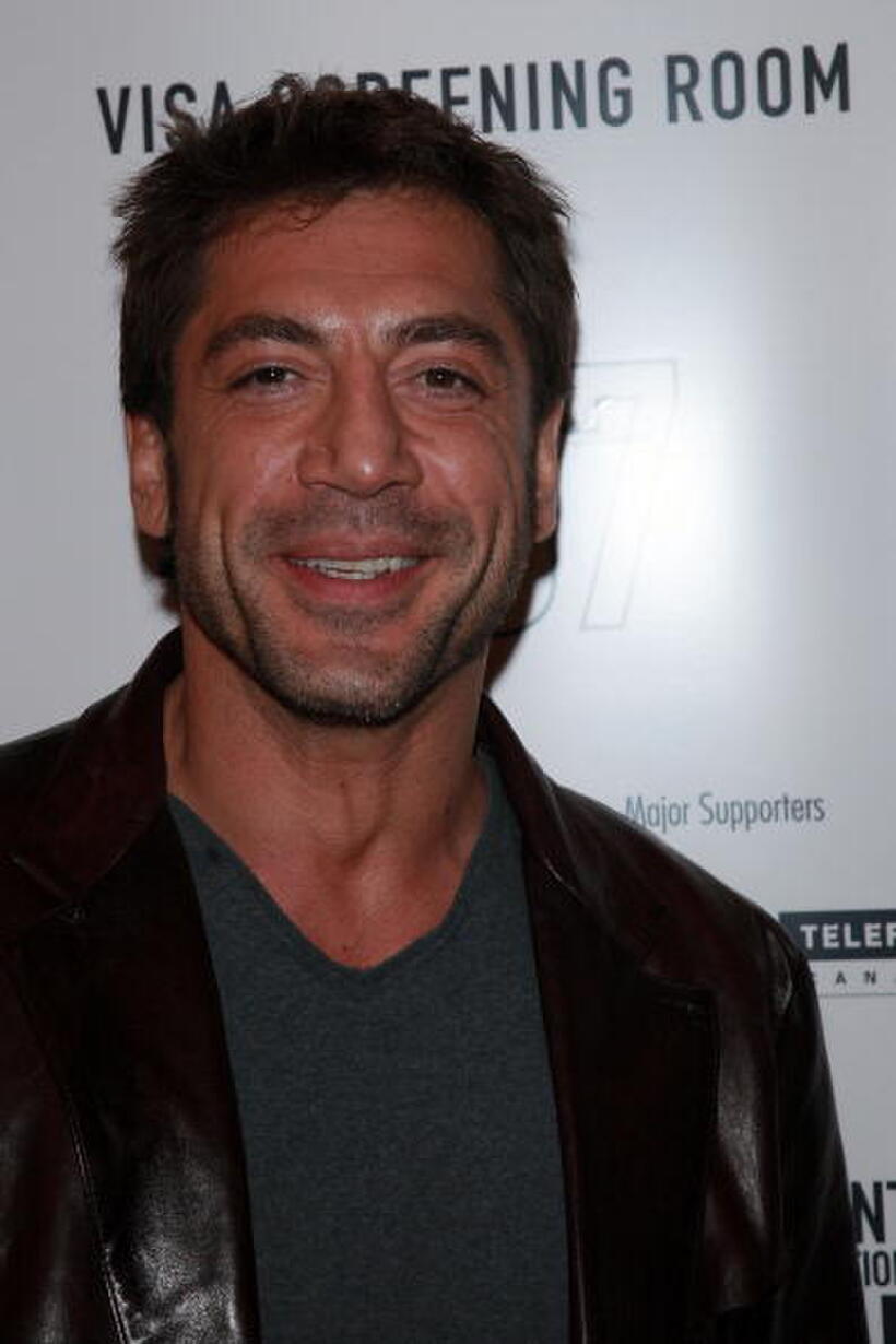 Javier Bardem at the premiere of "Into The Wild" during the Toronto International Film Festival.