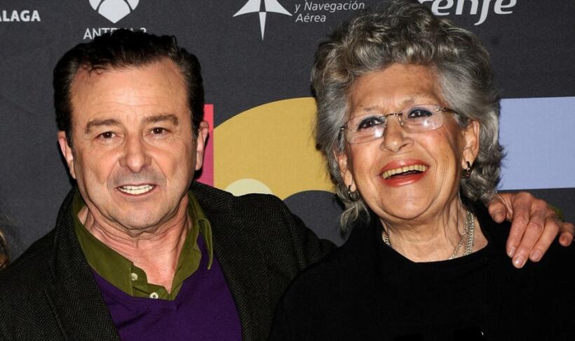 Juan Diego and Pilar Bardem at the 12th Malaga Film Festival presentation party.