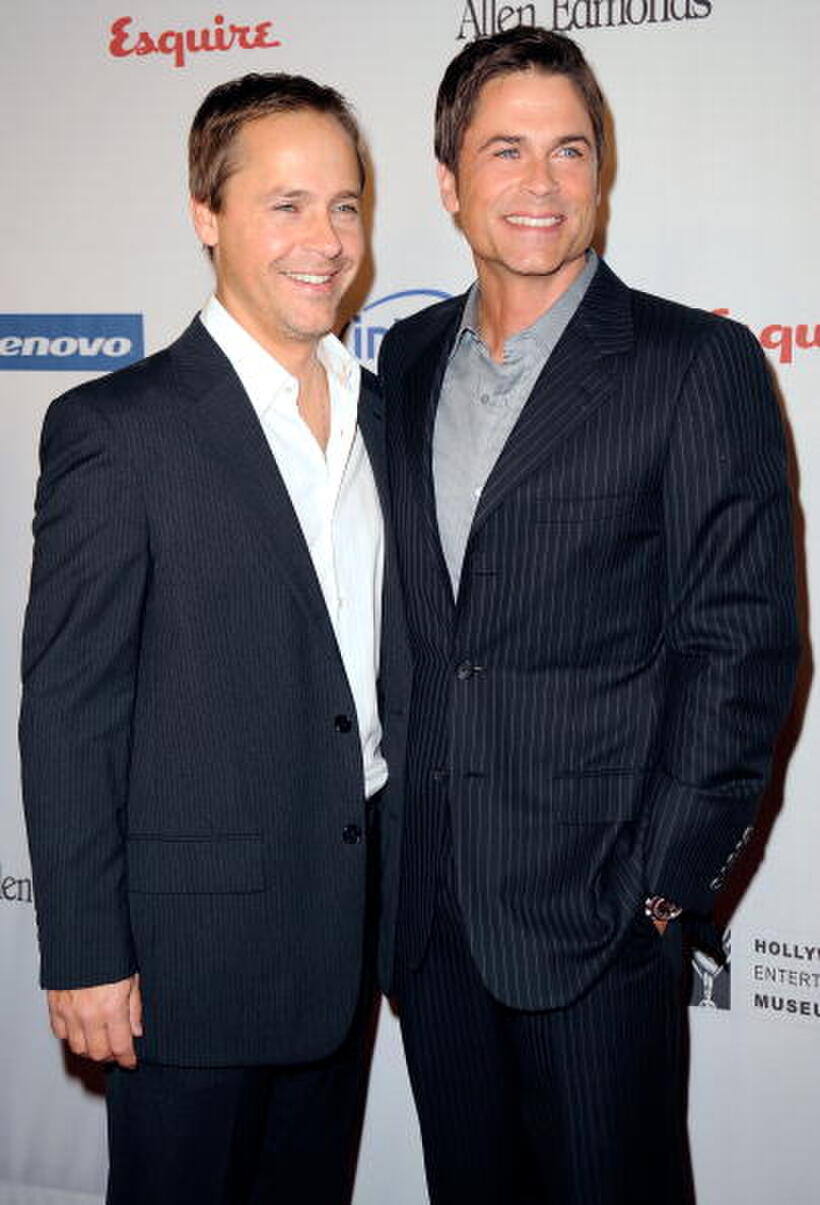 Chad Lowe and Rob Lowe at the Hollywood Entertainment Museum's Hollywood Legacy Awards XI.