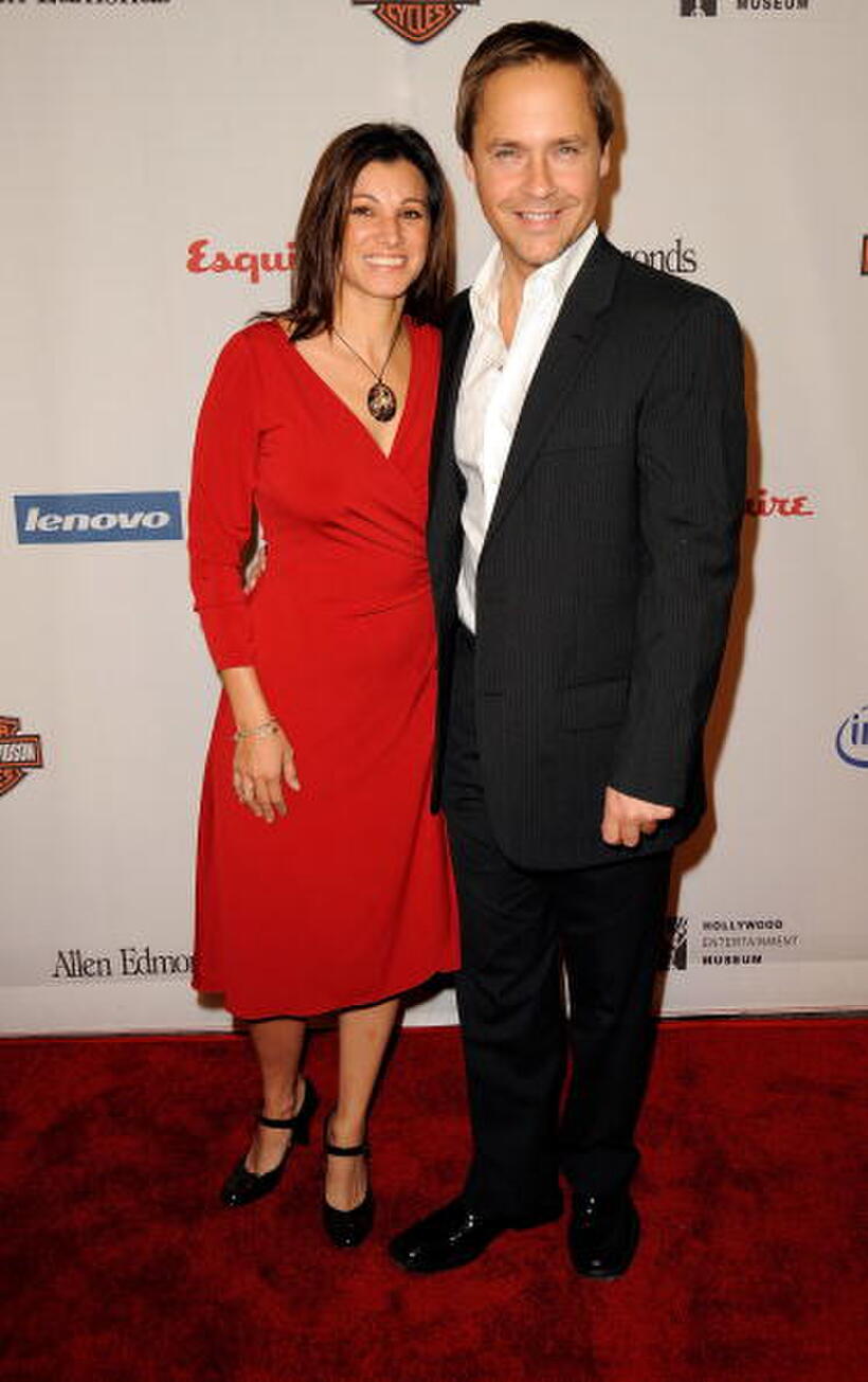 Kim Painter and Chad Lowe at the Hollywood Entertainment Museum's Hollywood Legacy Awards XI.