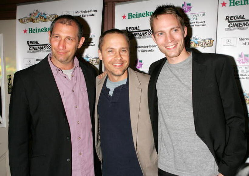 Mark Burton, Chad Lowe and David Call at the Sarasota Film Festival.