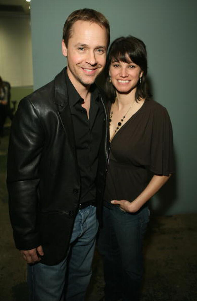 Chad Lowe and Kim Painter at the launch party of the new book by Kerry Max Cook entitled "Chasing Justice."