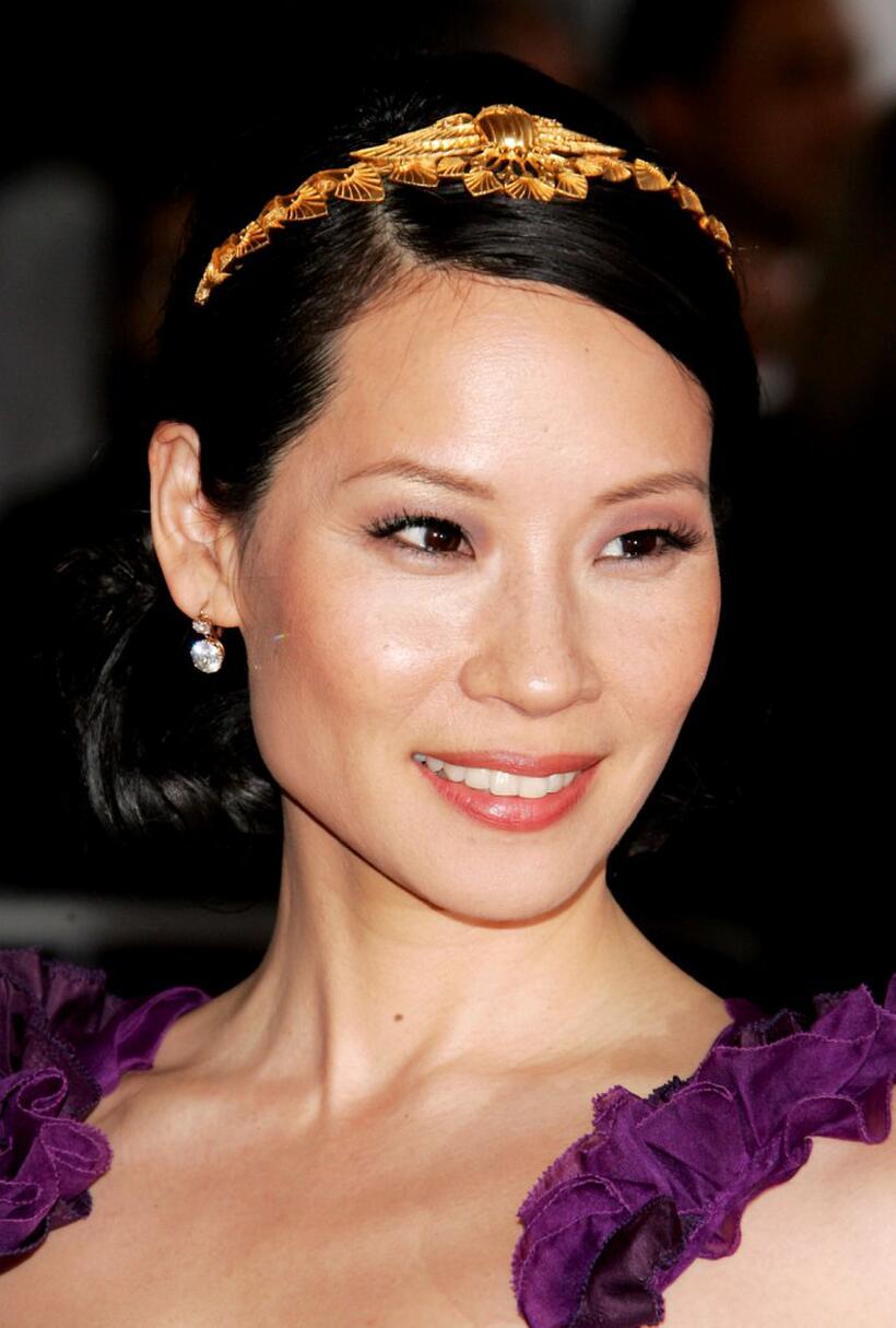 Lucy Liu at the Metropolitan Museum of Art Costume Institute Benefit Gala "Poiret: The King Of Fashion".