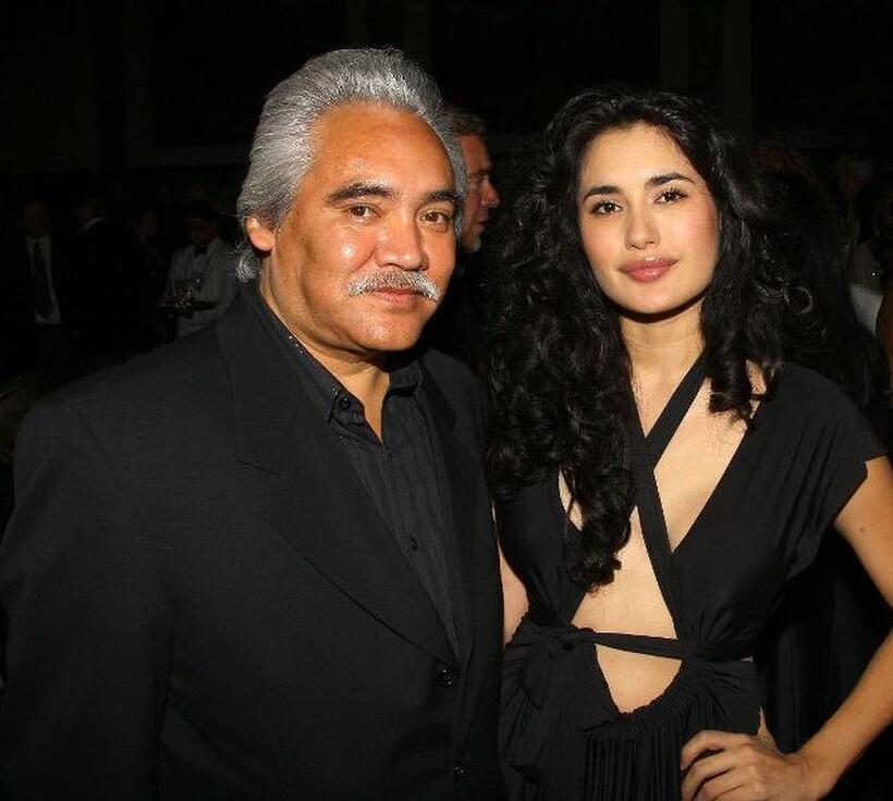 Pedro Castaneda and Veronica Loren at the 18th Annual Gotham Independent Film Awards.