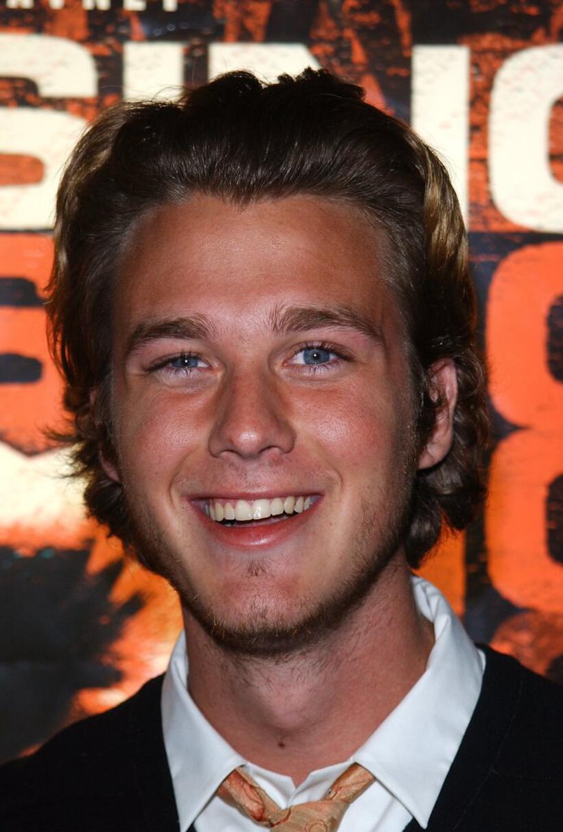 Eric Lively at the premiere of "Uprising."