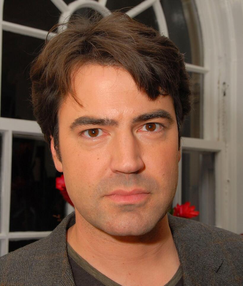 Ron Livingston at the cocktail reception for Omegamania-Antiquorum's preview of 300 collector's Omega timepieces.