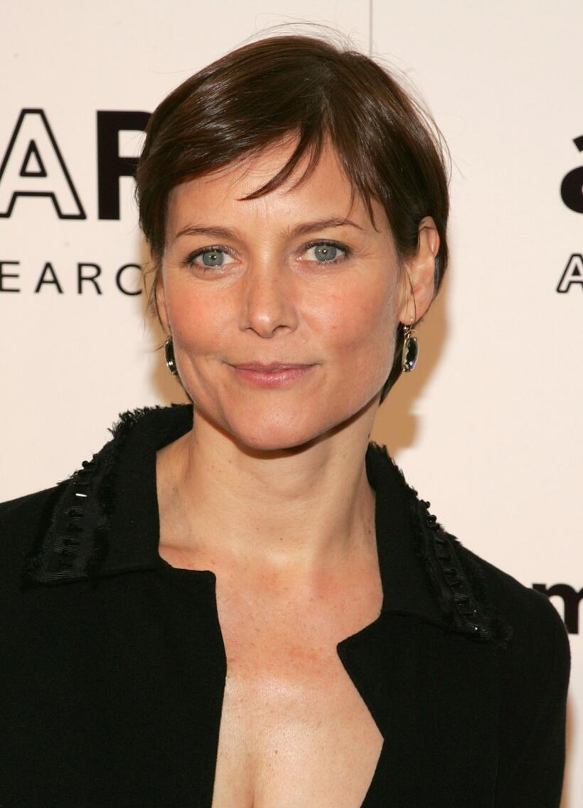Carey Lowell at the AmFAR Gala honoring the work of John Demsey and Whoopi Goldberg.
