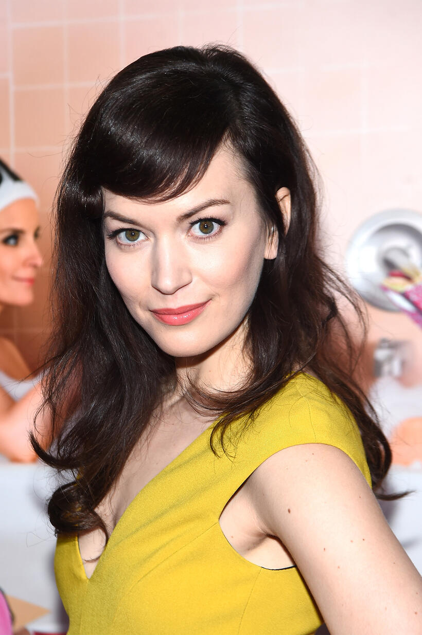 Britt Lower at the New York premiere of "Sisters."